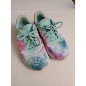 Nike Tanjun Tropical Twist Youth Size 5Y Tie Dye Athletic Sneaker CK0004 300